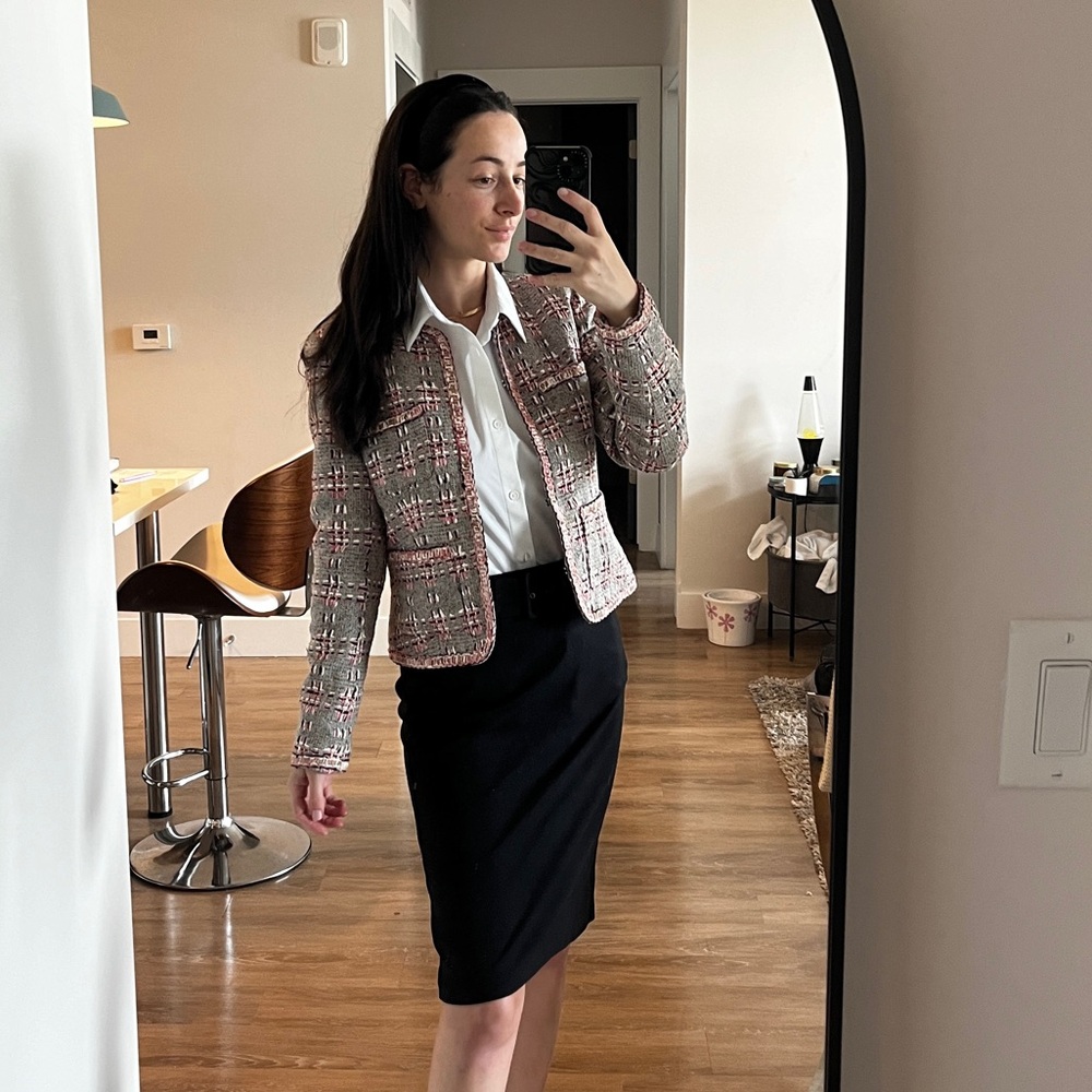 Paule Vasseur Classic Tweed Blazer